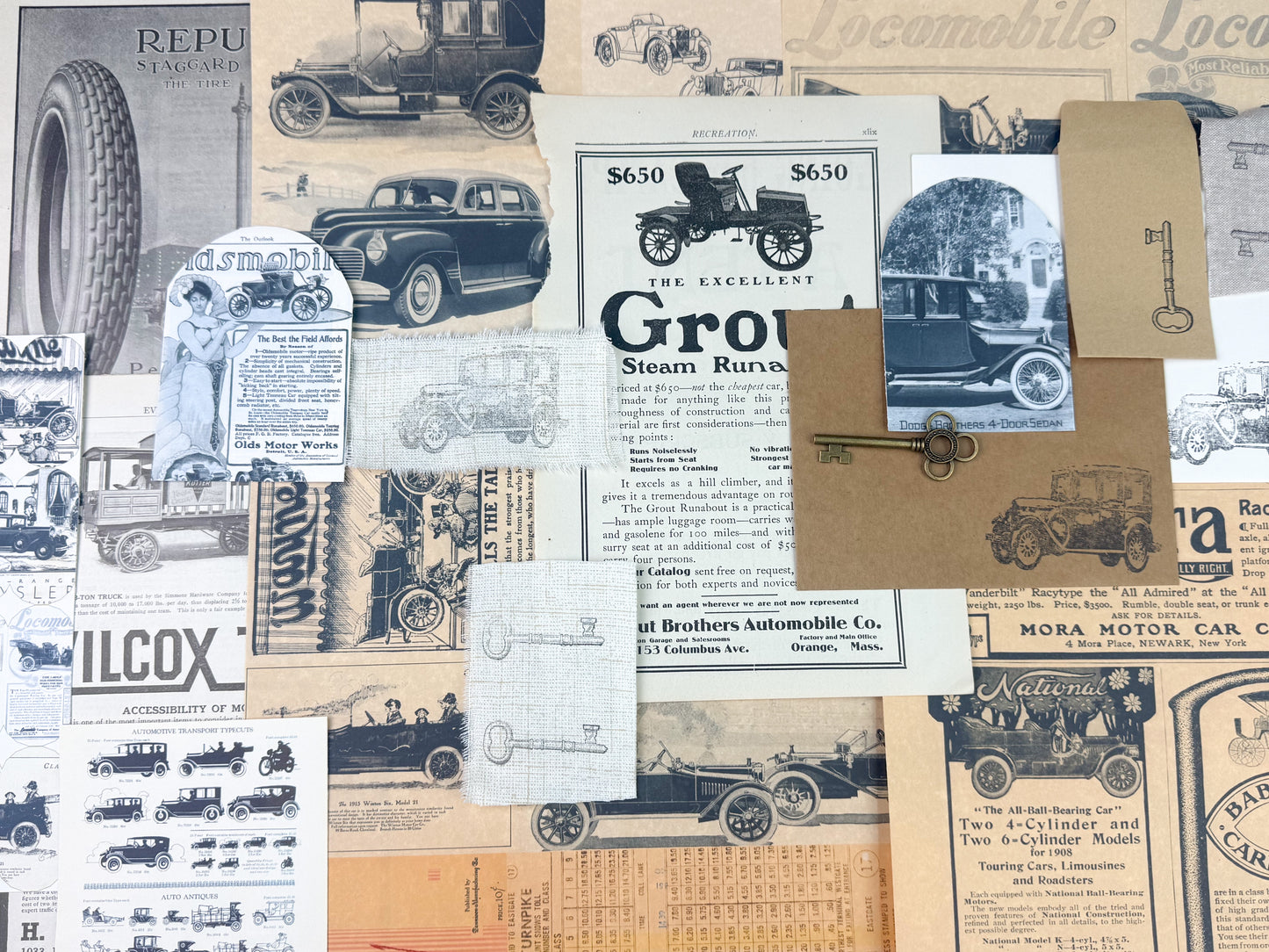 Automobile Ephemera Kit