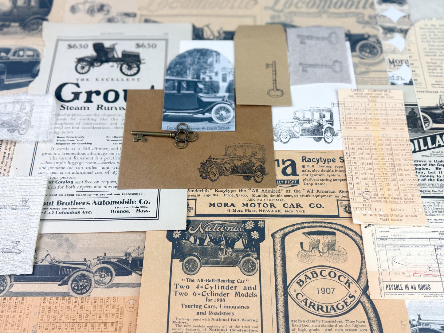 Automobile Ephemera Kit