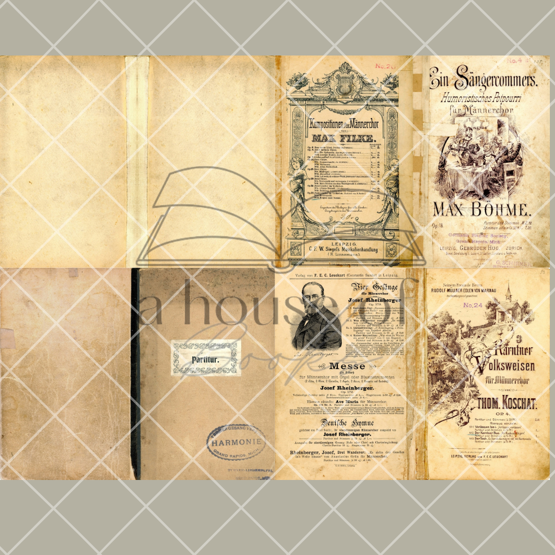 Booklet Cover Collection- Digital Download