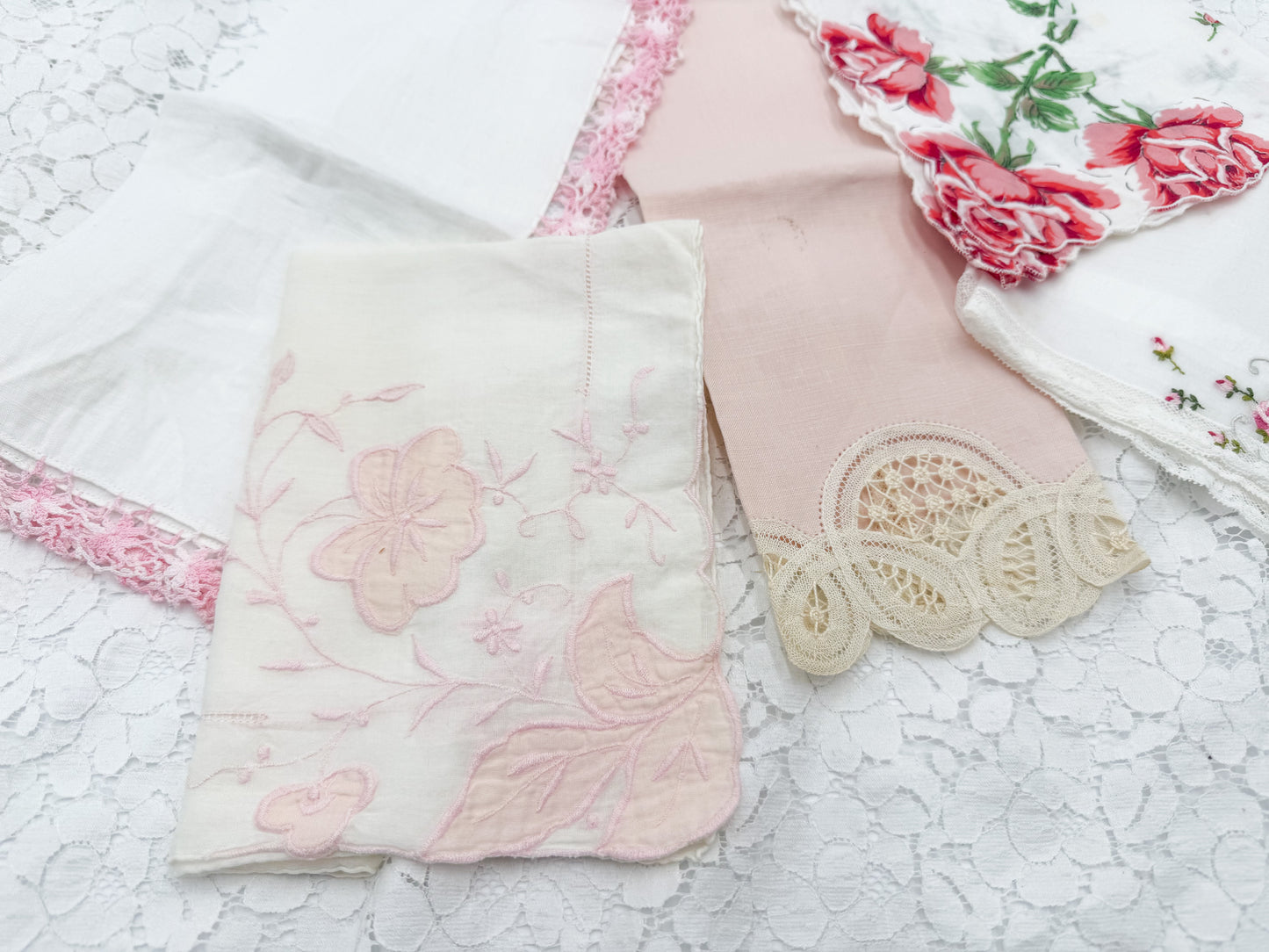 Vintage Hanky Set