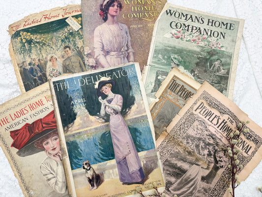 Vintage Magazine Cover Set