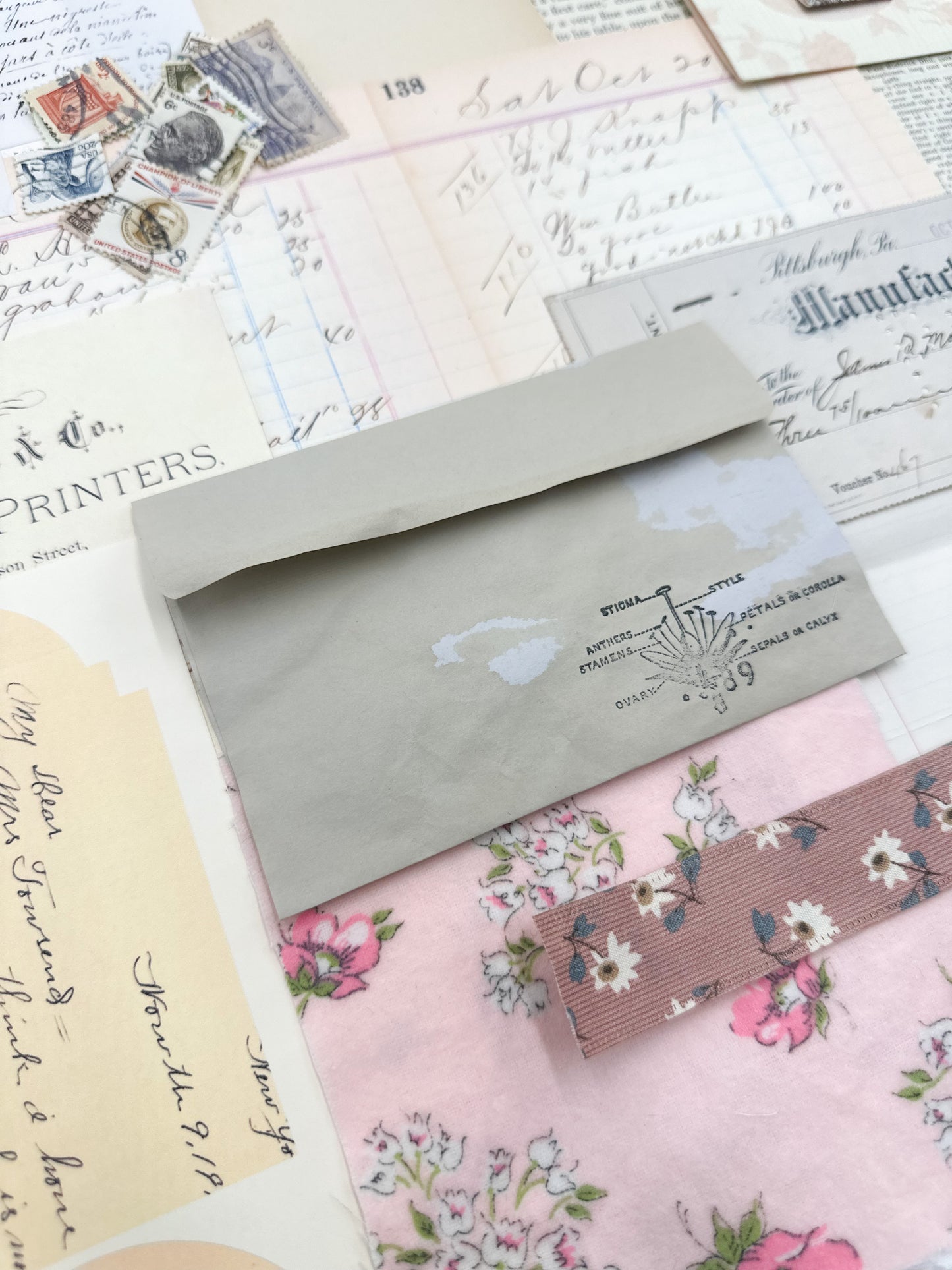 Ephemera Kit- Vintage Writing