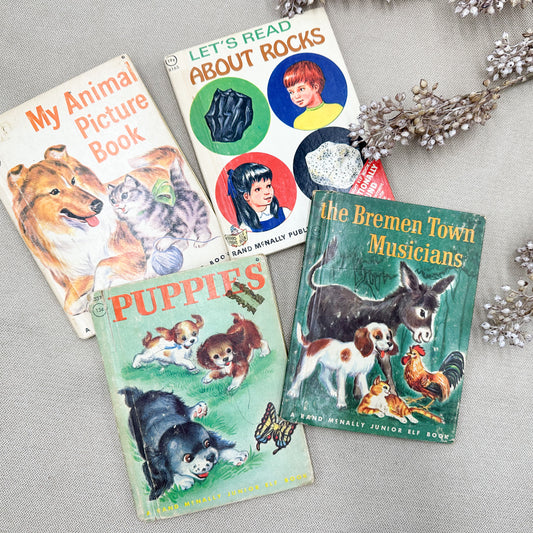 Set of Children's Vintage Books