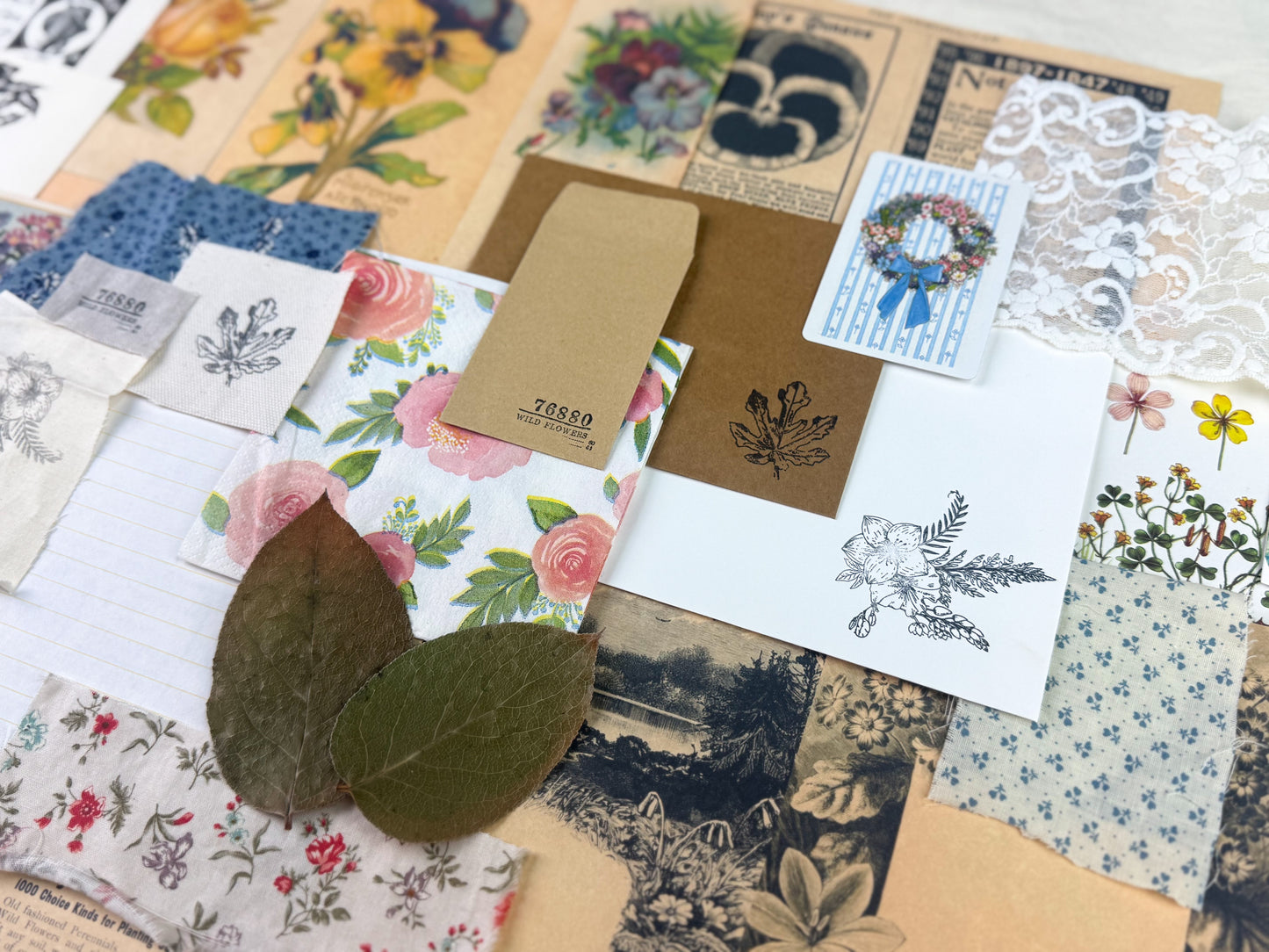 Botanical and Nature Ephemera Kit