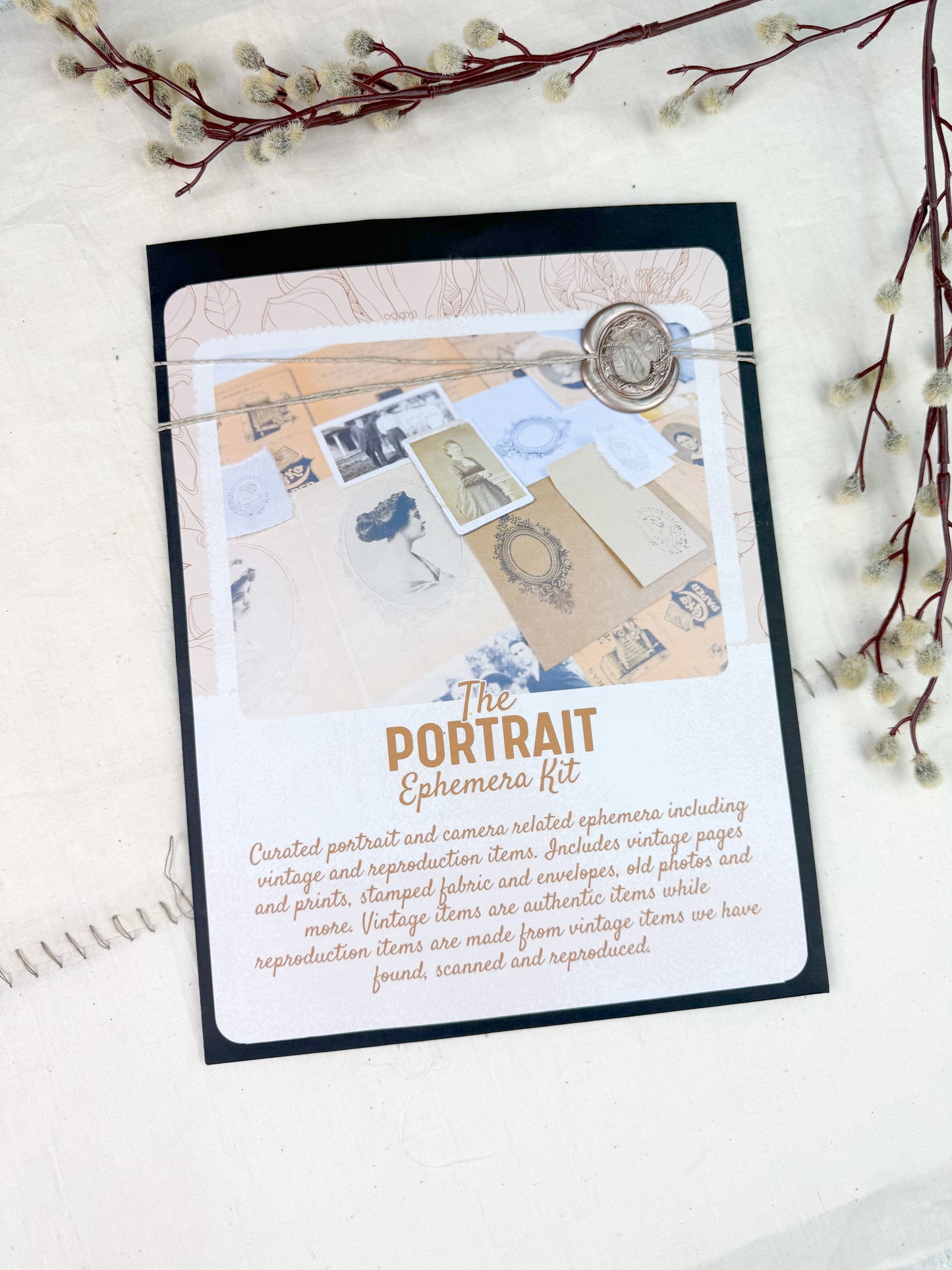 Portrait Ephemera Kit