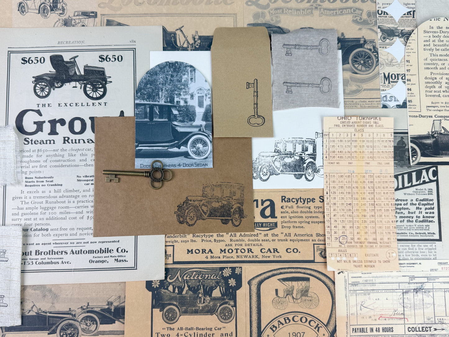 Automobile Ephemera Kit