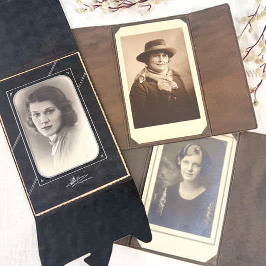 Vintage Cabinet Card Set