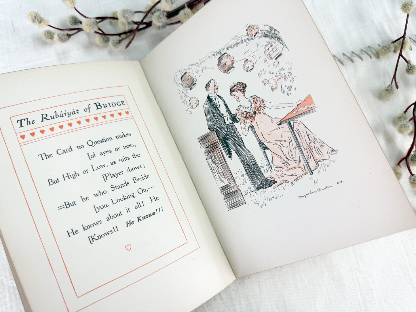 Vintage Illustrated Book