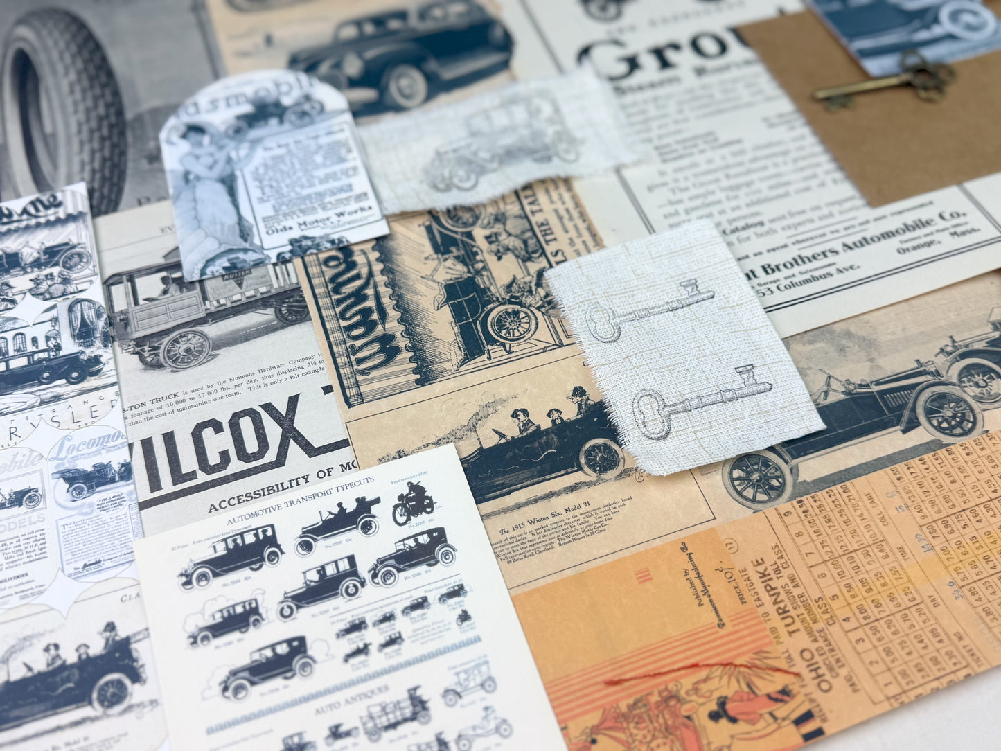 Automobile Ephemera Kit