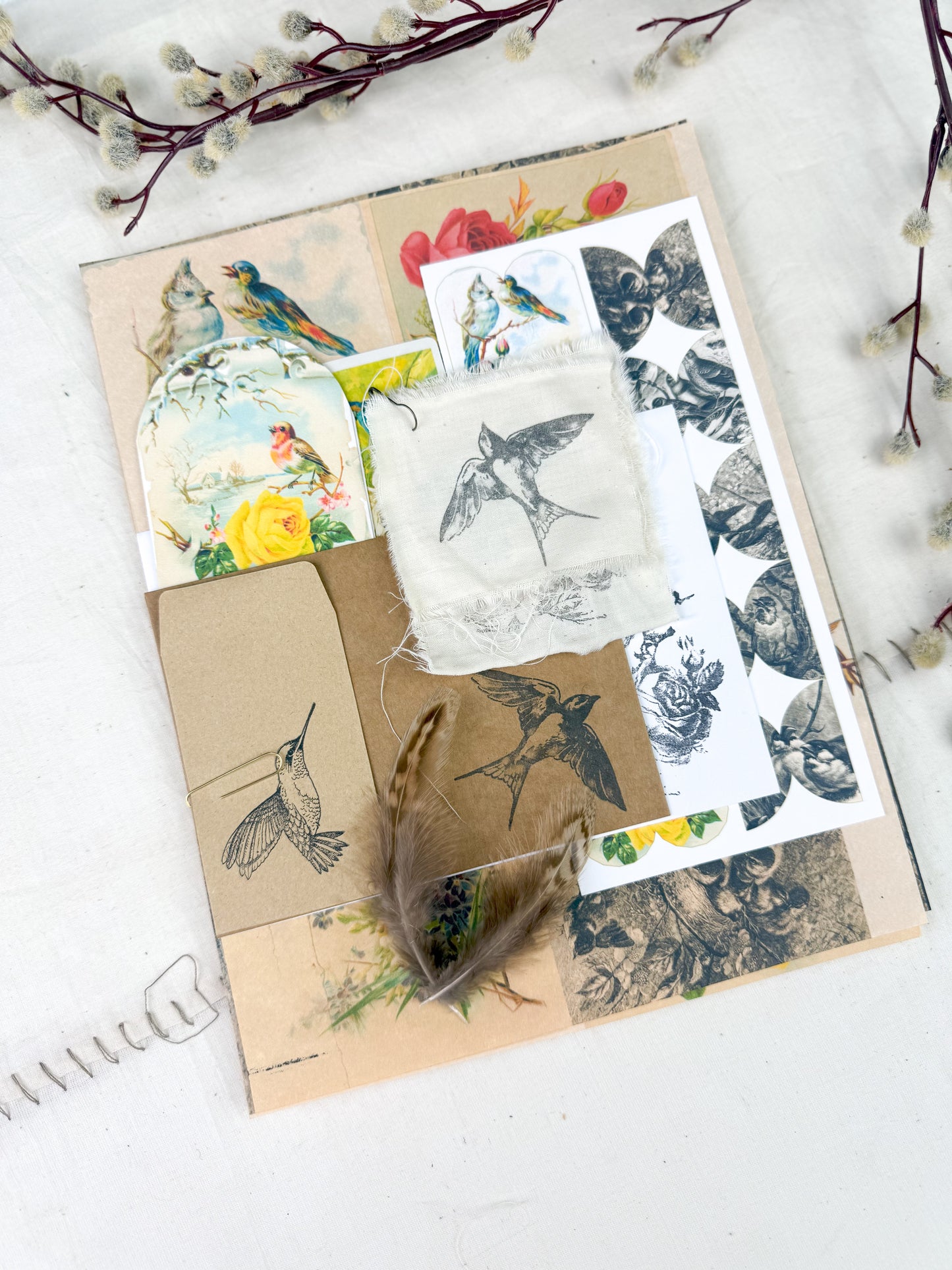 Bird and Nature Ephemera Kit