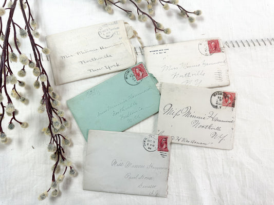 Vintage Letter Set (envelopes and letters)