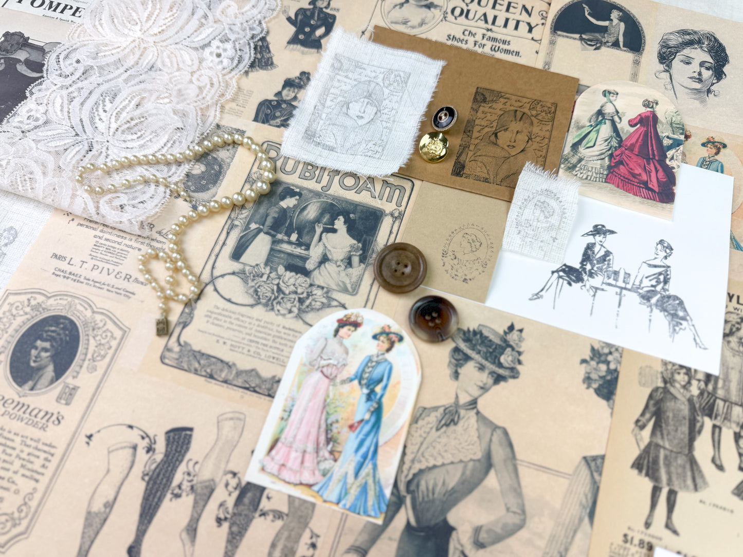 Fashion Ephemera Kit