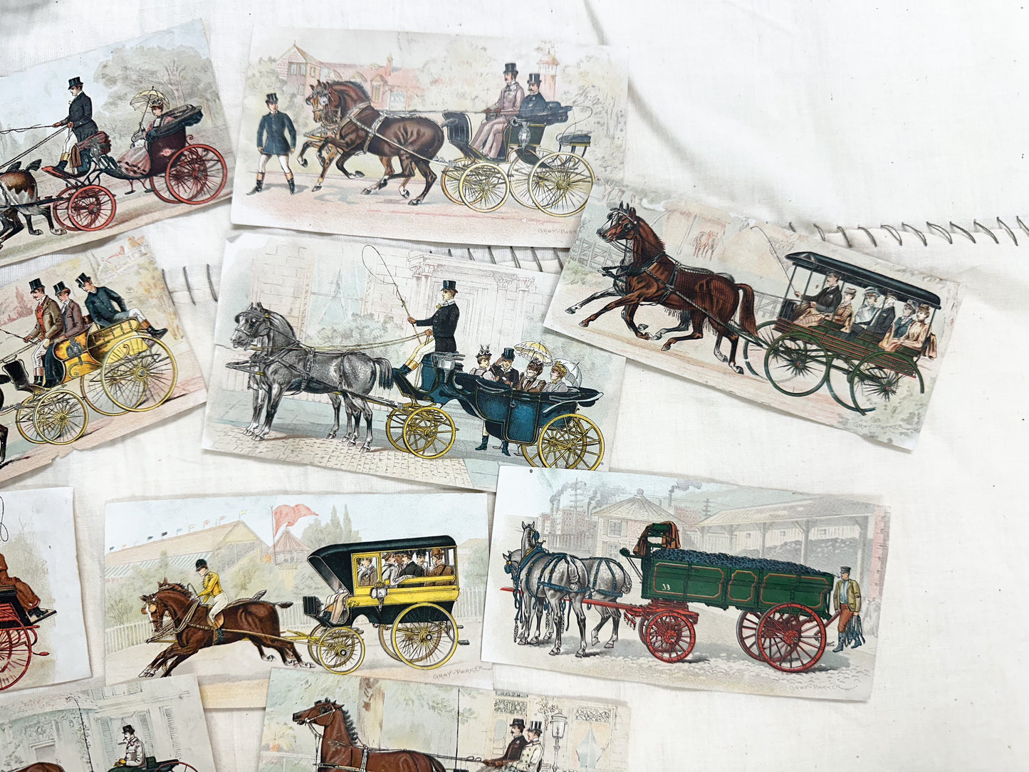 Vintage Carriage Print Set