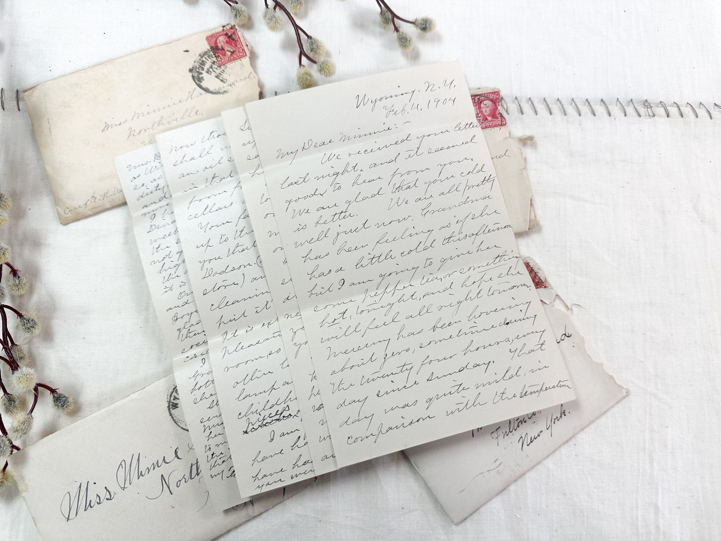 Vintage Letter Set (envelopes and letters)