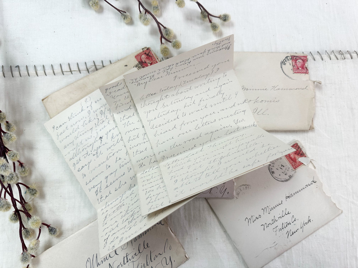 Vintage Letter Set (envelopes and letters)