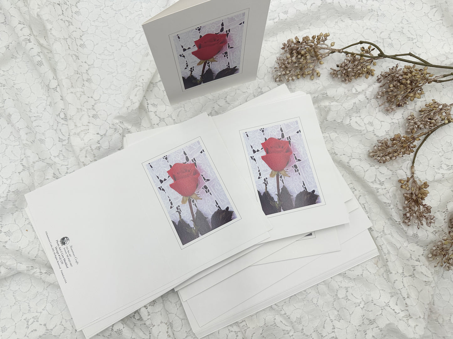 Rose Greeting Card