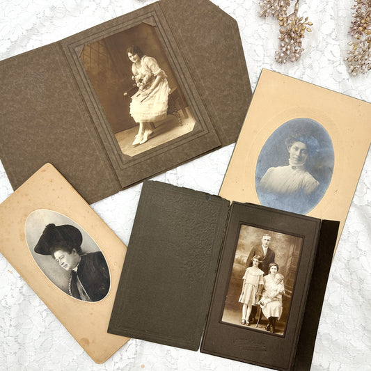 Vintage Cabinet Card Set