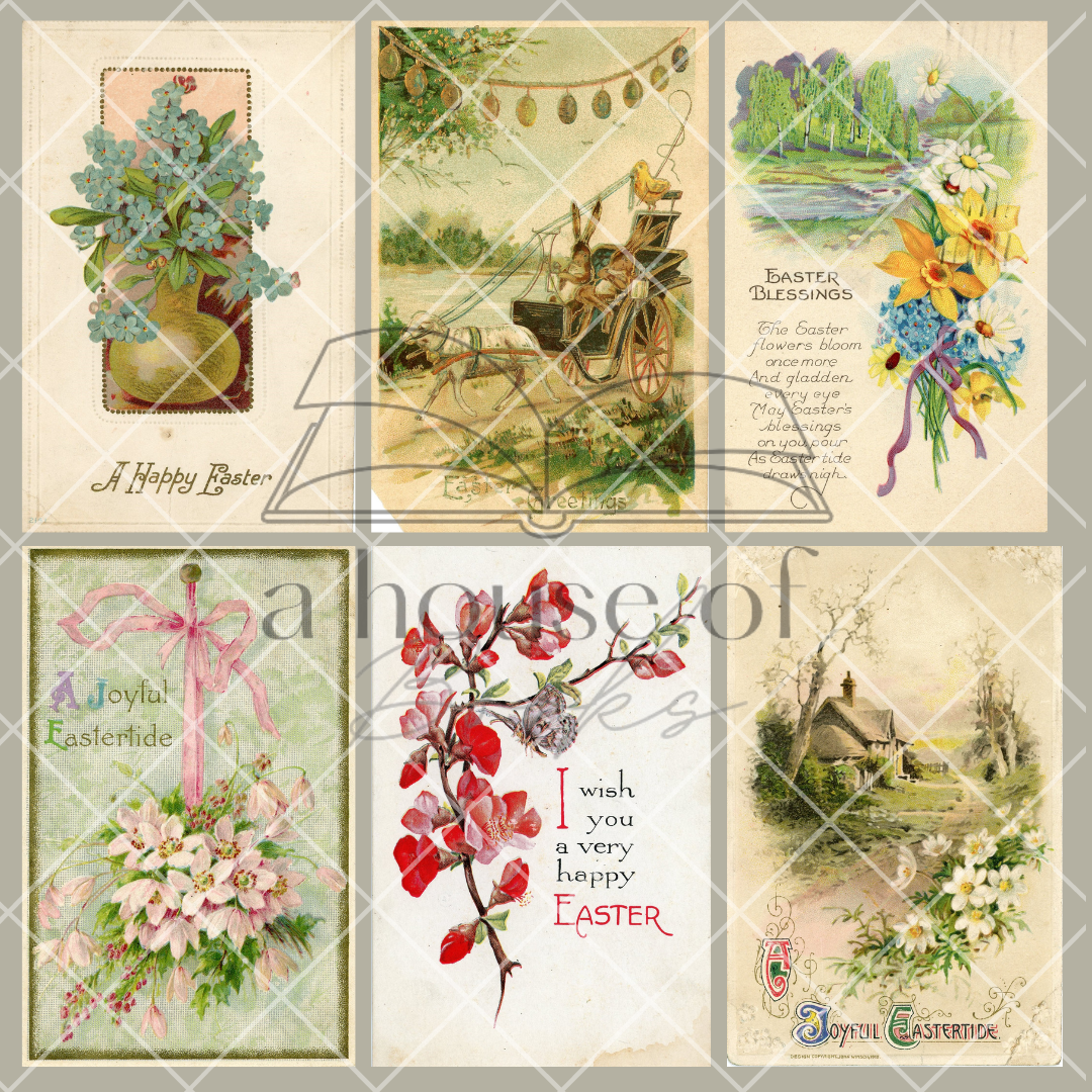 Easter Postcards- Digital Download