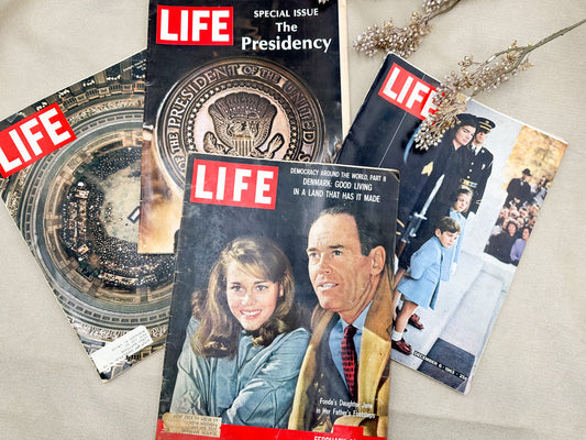 Set of 4 Life Magazines