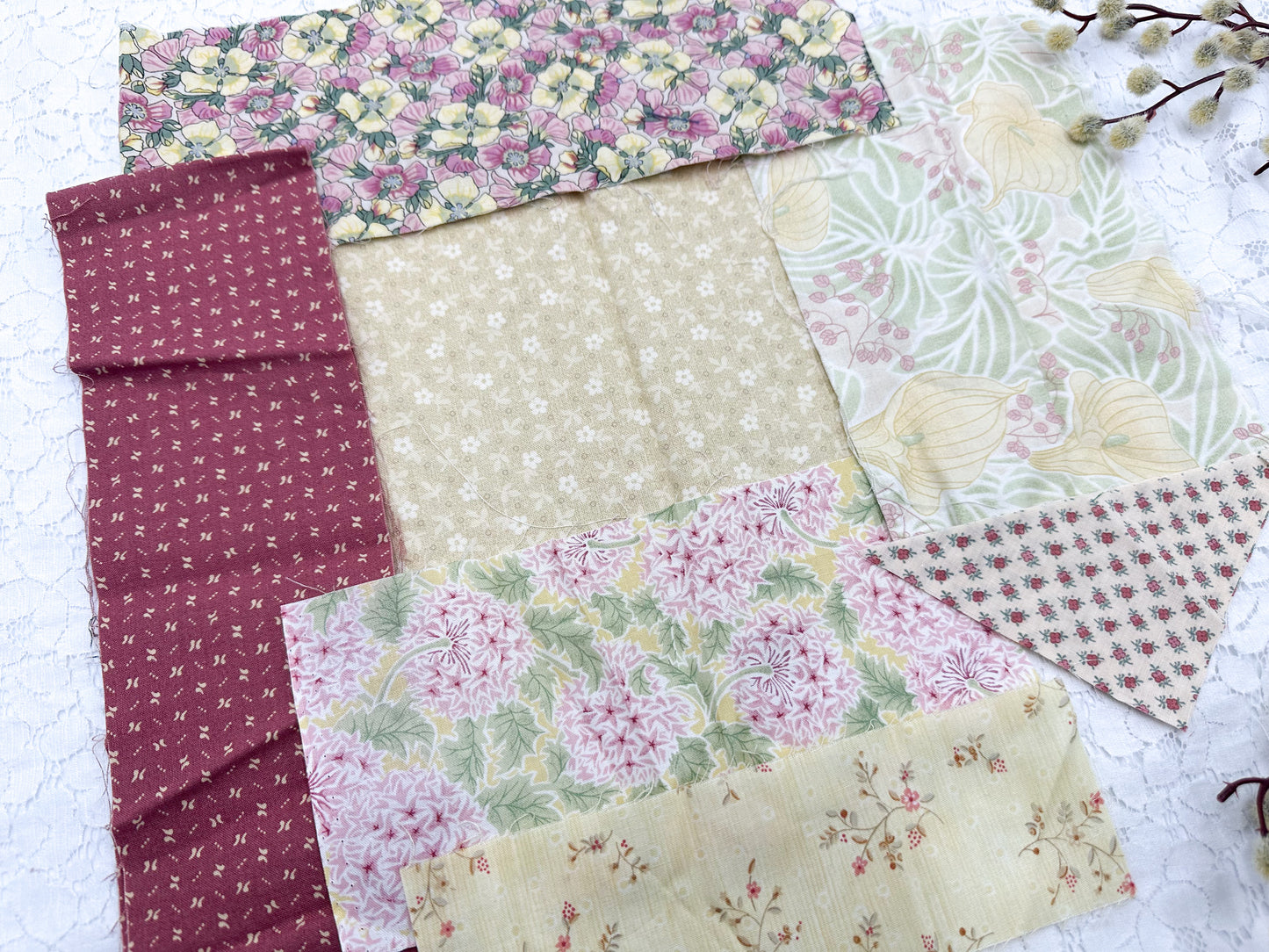 Coordinated Vintage Fabrics