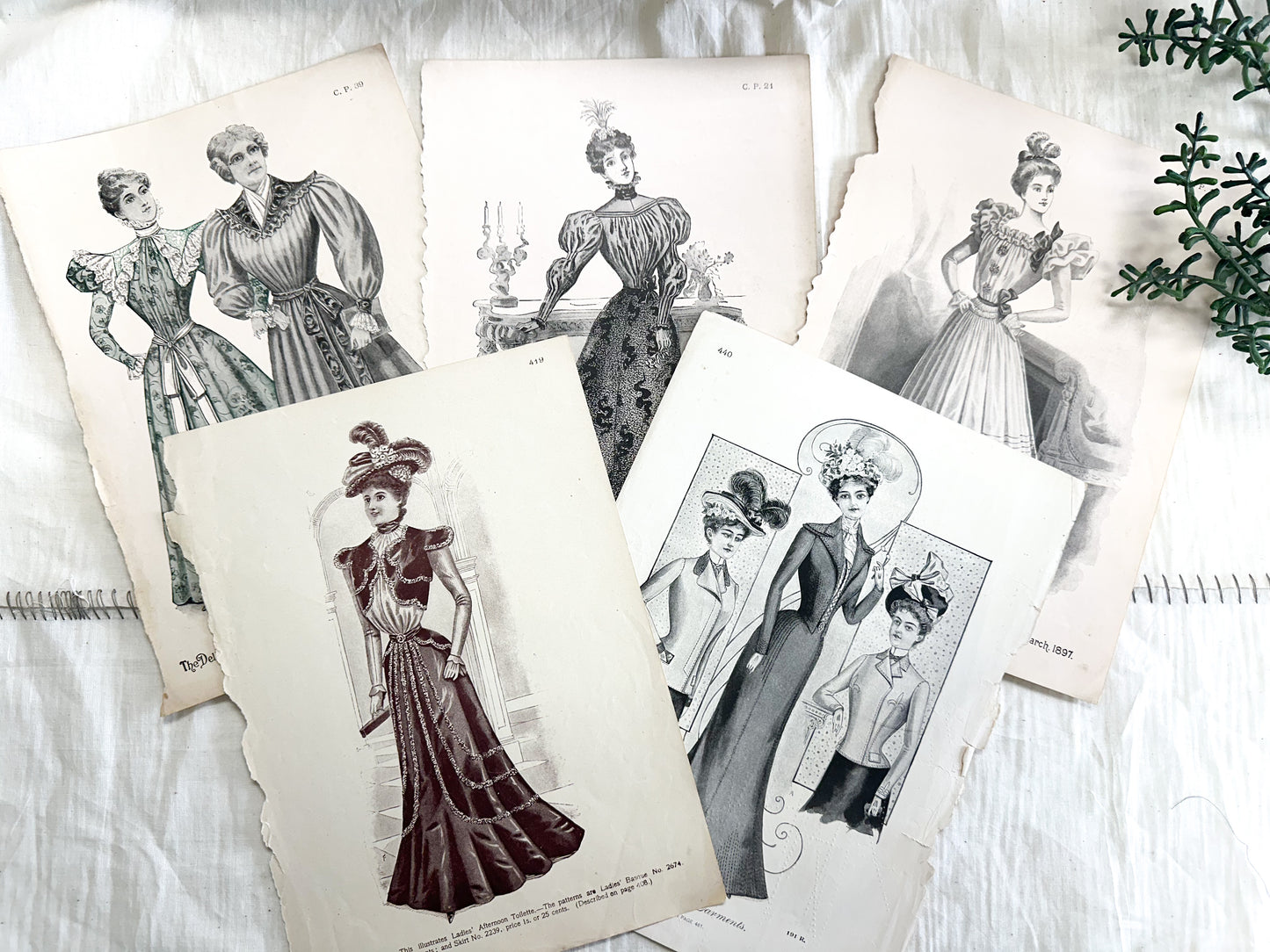 Vintage Fashion Pages