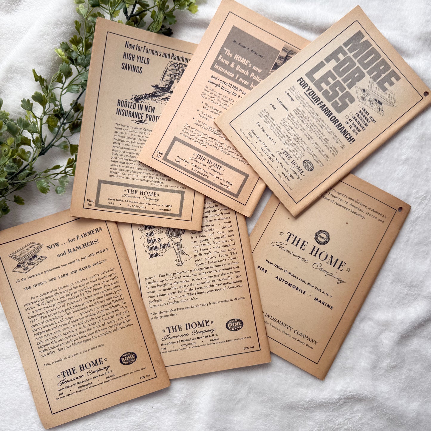 Vintage Almanac Set