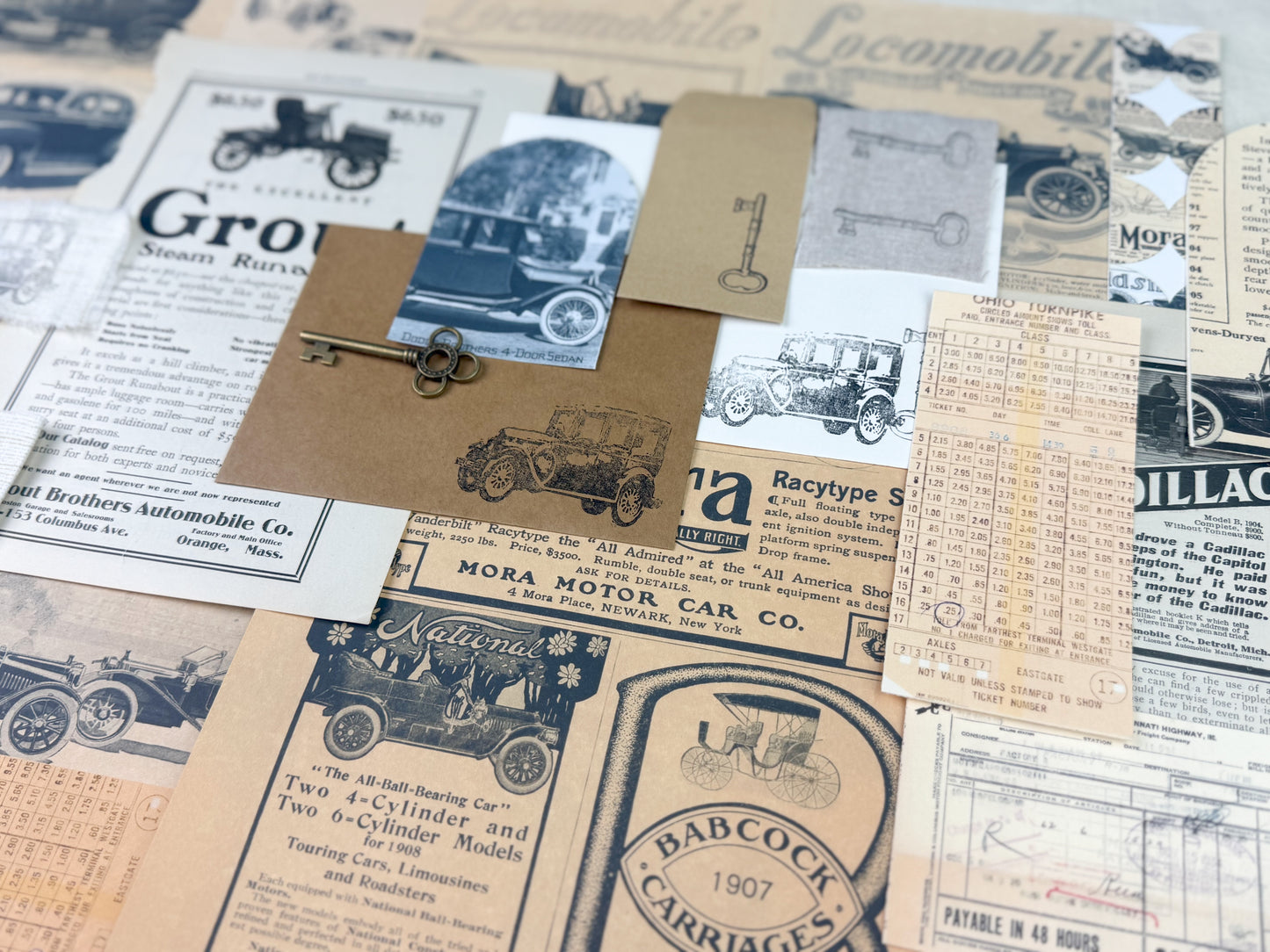 Automobile Ephemera Kit