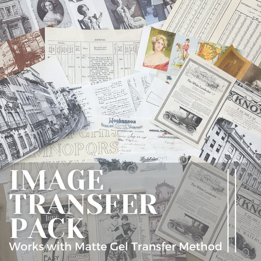 Image Transfer Pack Vol 1- Works with Matte Gel Method