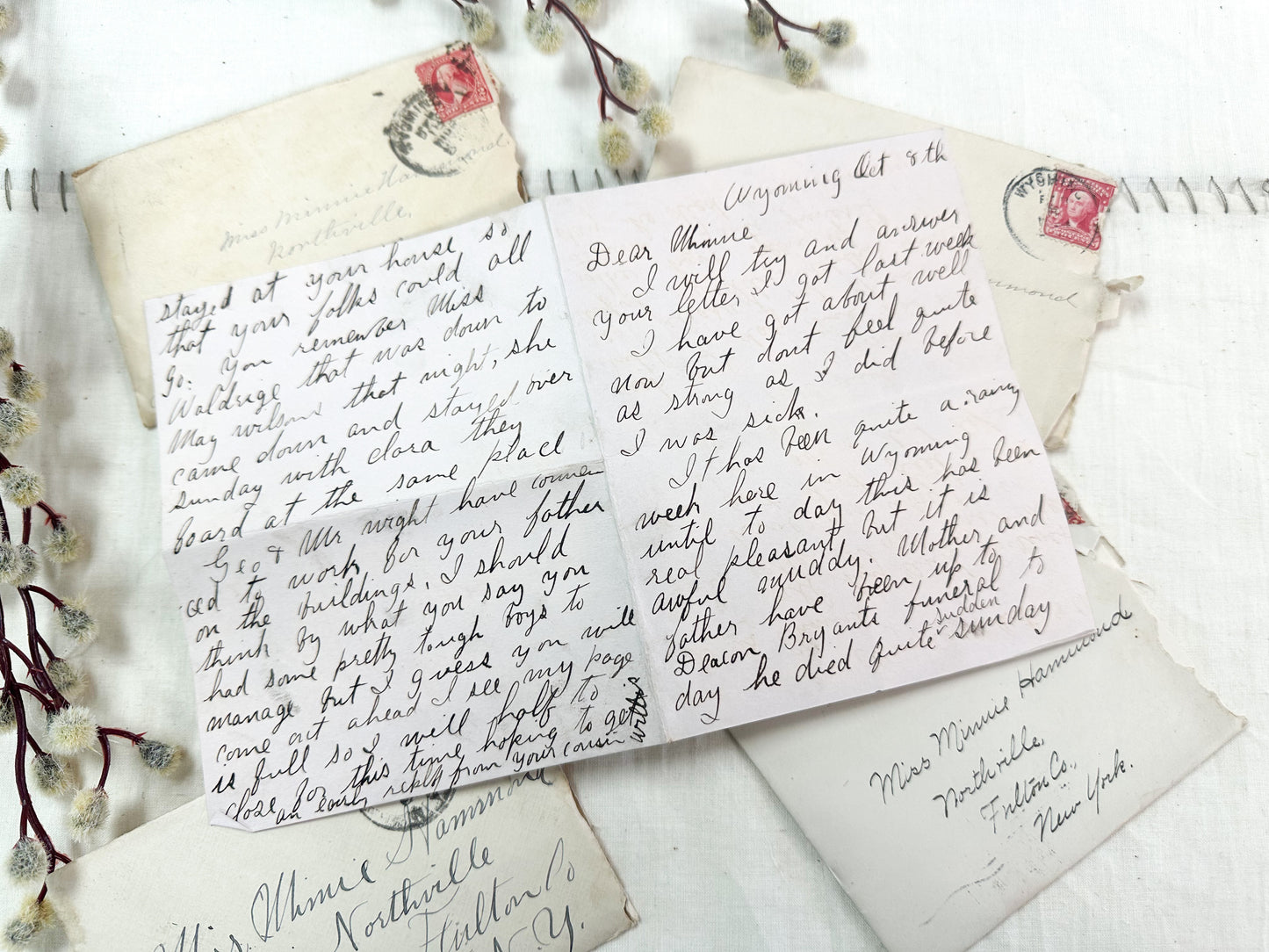 Vintage Letter Set (envelopes and letters)