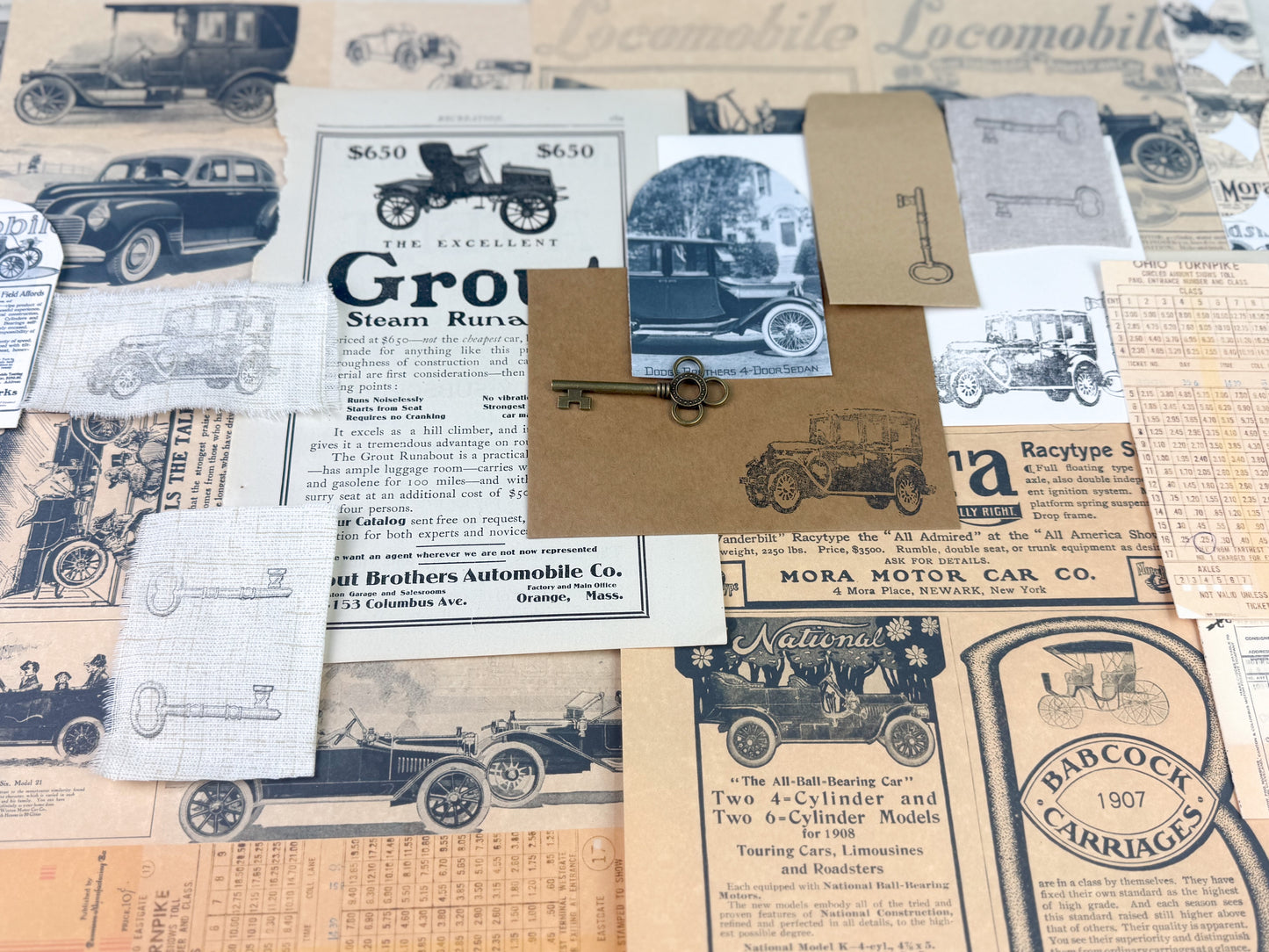 Automobile Ephemera Kit