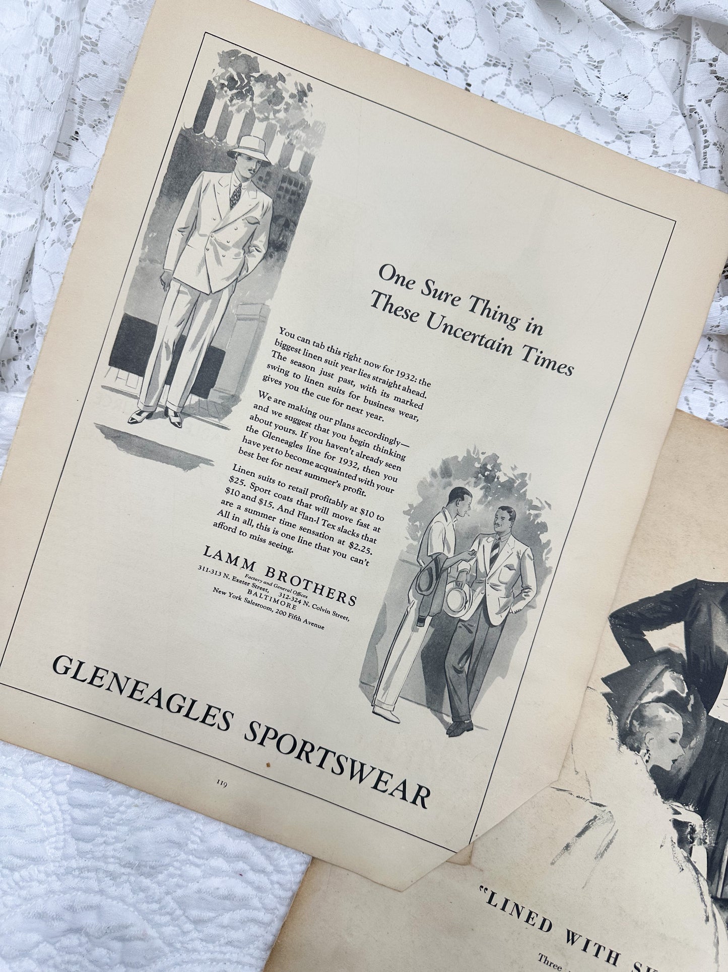 Vintage Fashion Pages