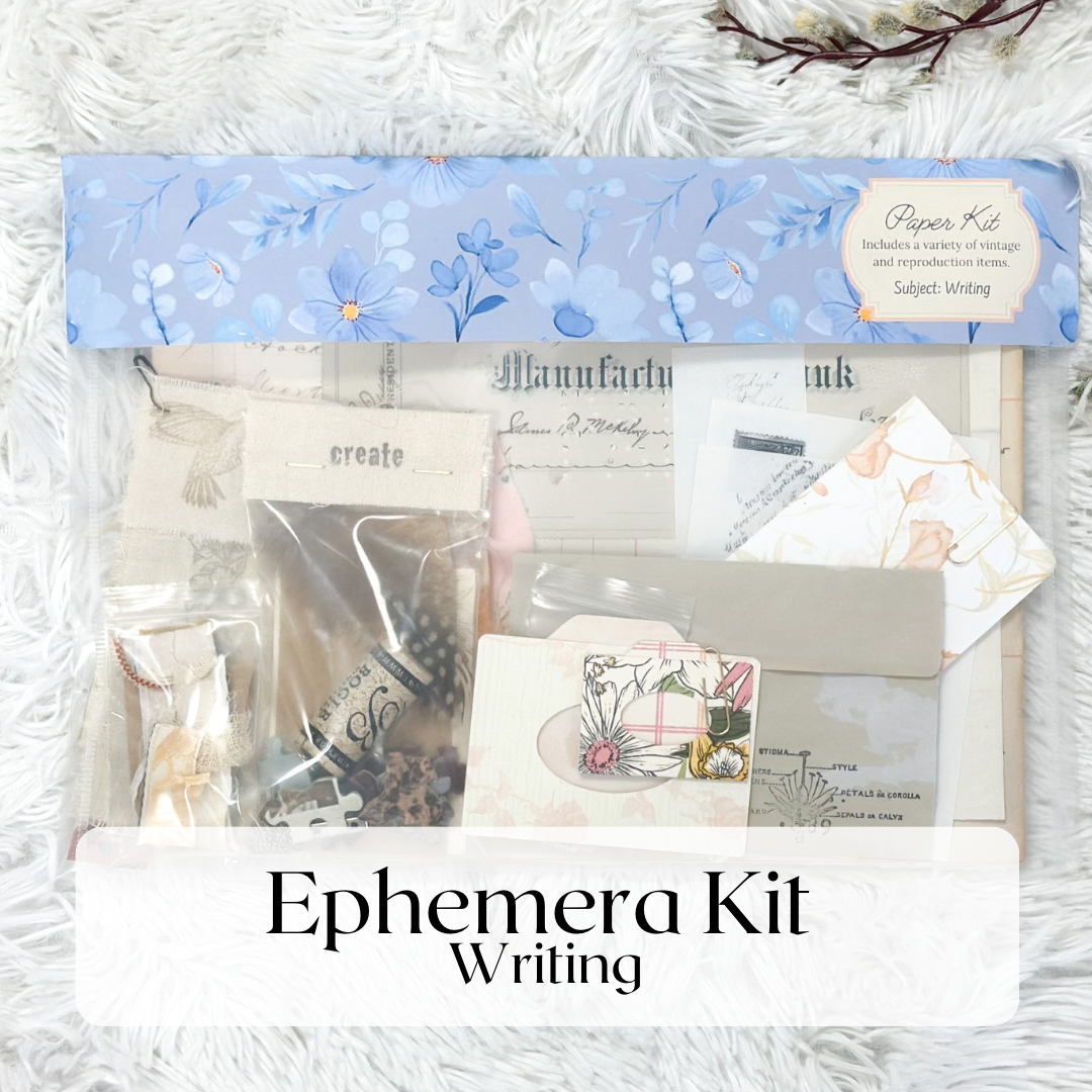 Ephemera Kit- Vintage Writing