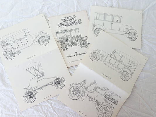 Automobile Illustration Set