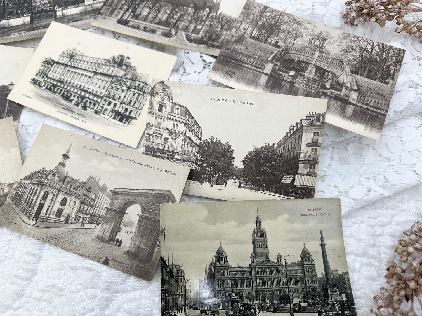 Vintage Postcard Set