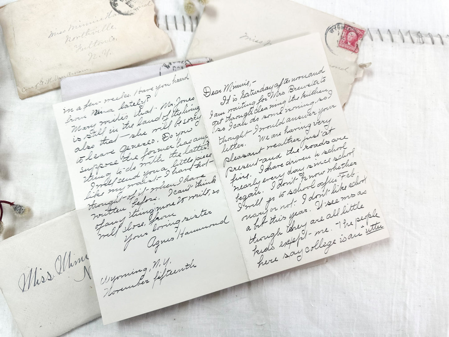 Vintage Letter Set (envelopes and letters)