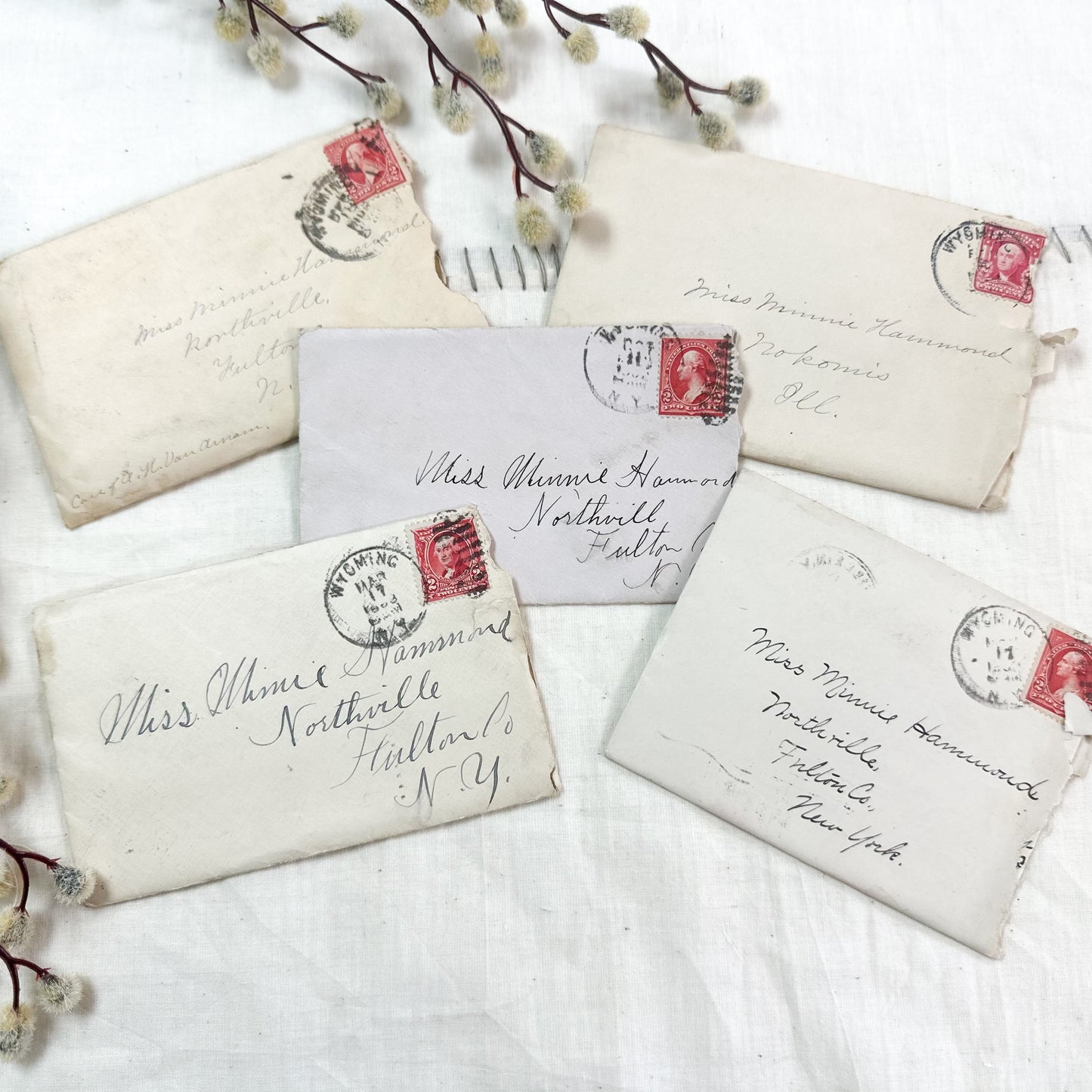 Vintage Letter Set (envelopes and letters)