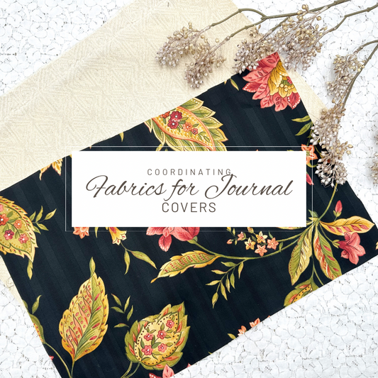 Coordinated Fabric Set of Journal Covers