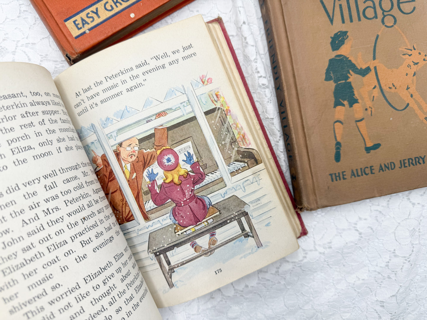 Vintage Children Book Set