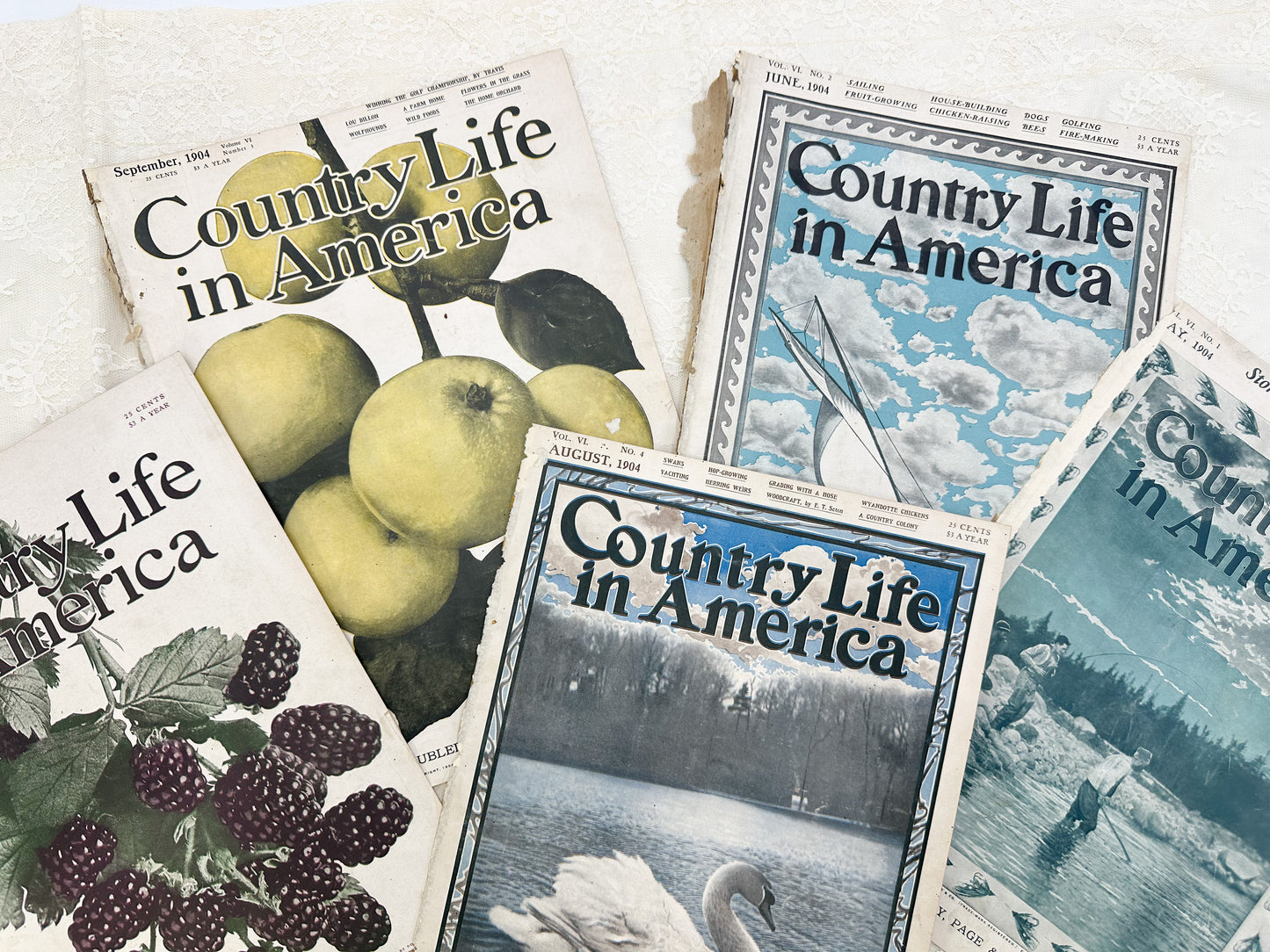 Vintage Country Life Covers