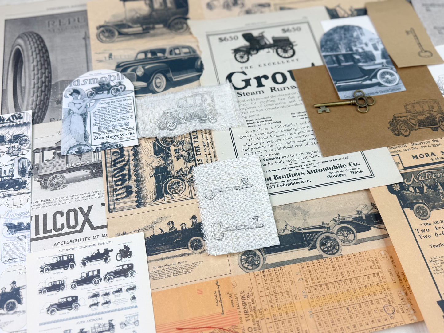 Automobile Ephemera Kit