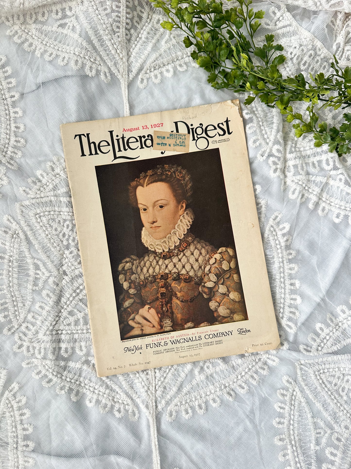 1947 Literary Digest Magazine