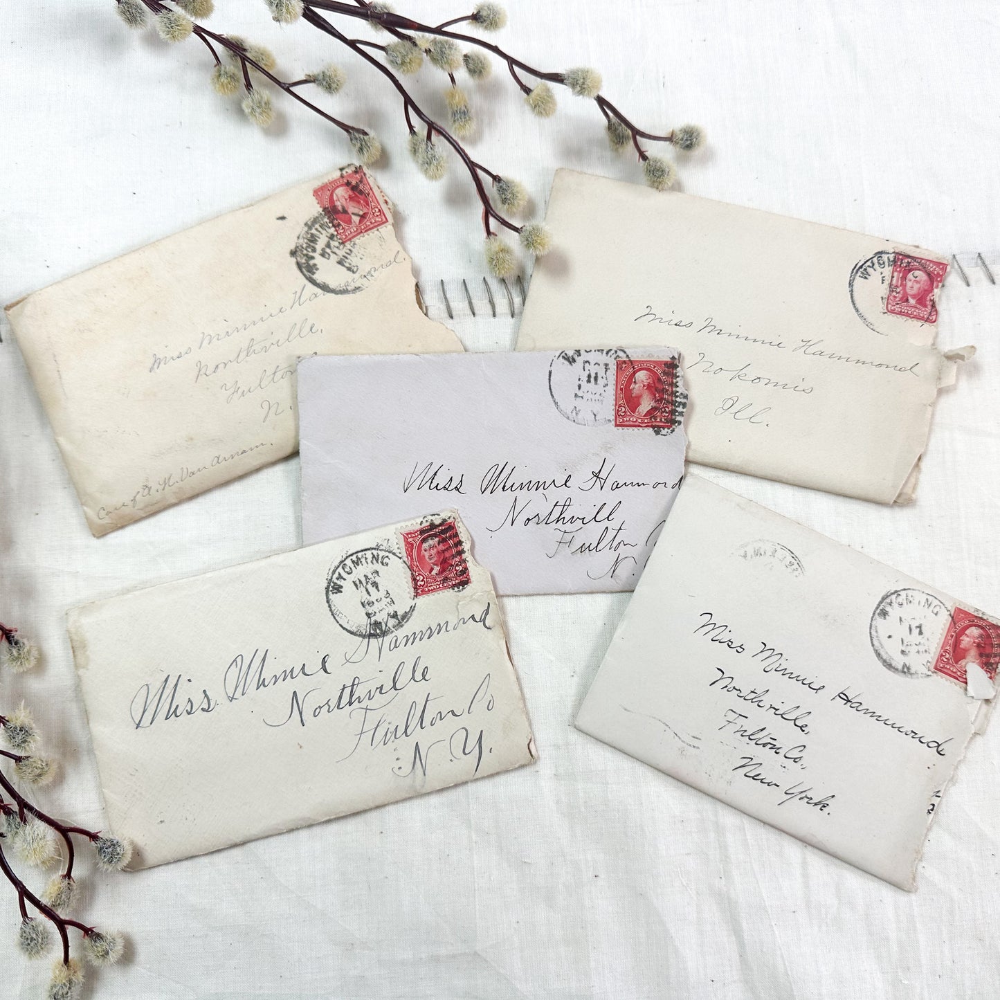 Vintage Letter Set (envelopes and letters)