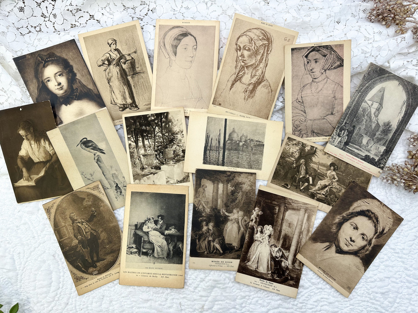 Vintage Postcard Set