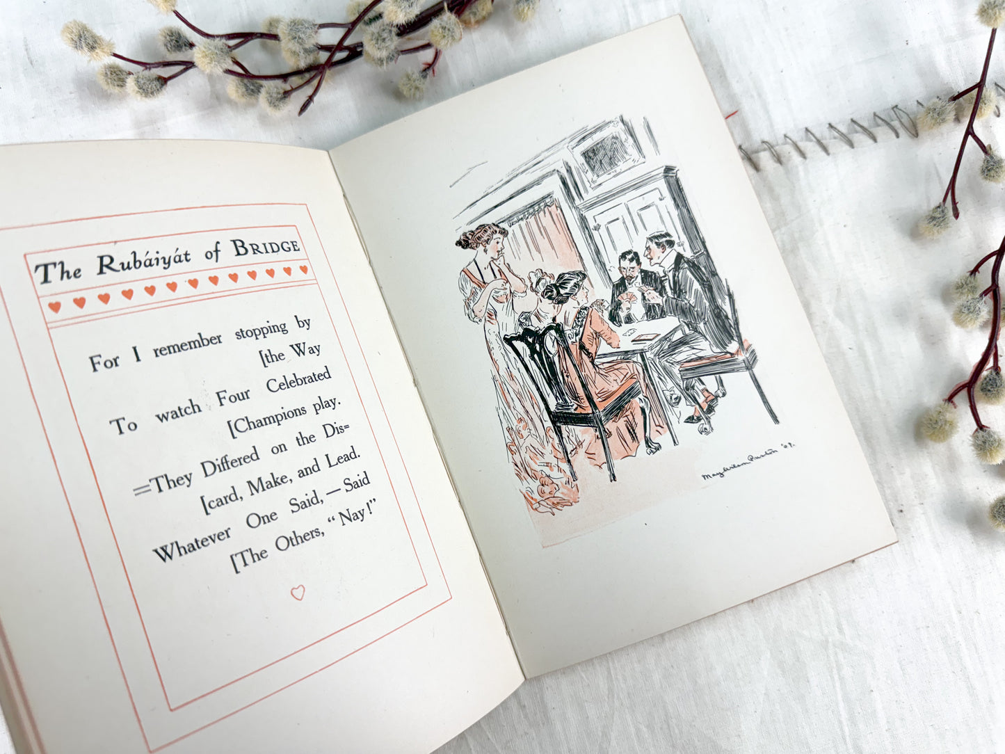 Vintage Illustrated Book