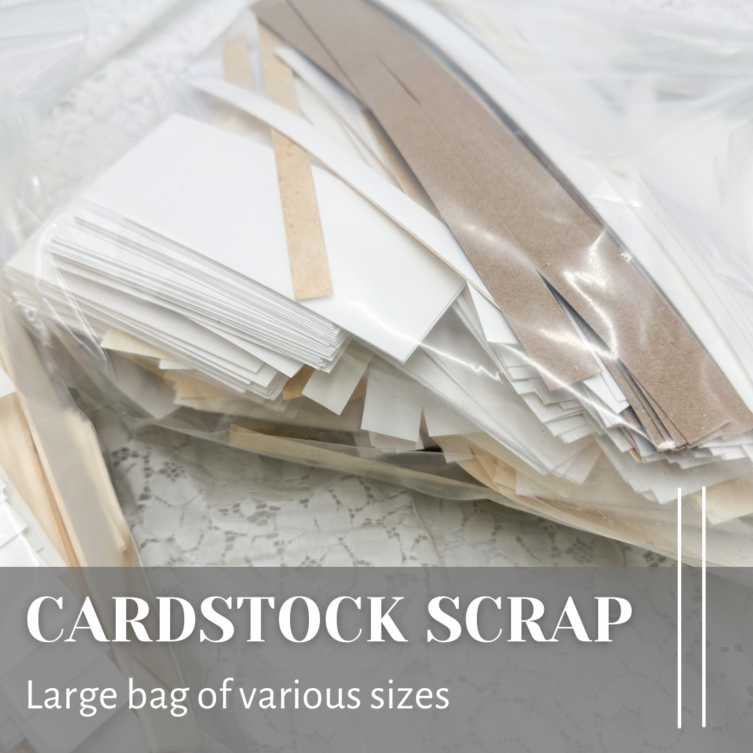 Cardstock Scrap Bag