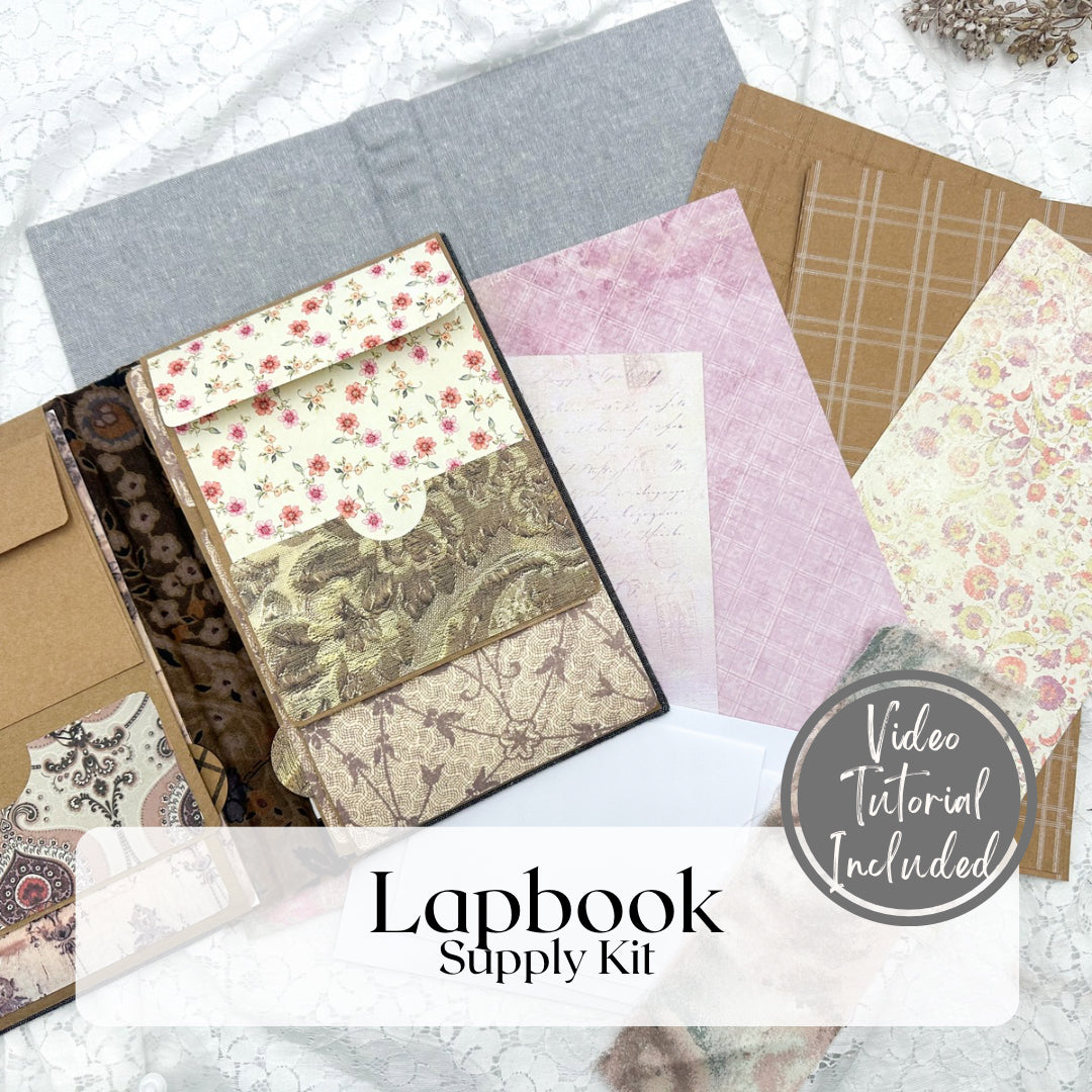 Lapbook Kit- Step by Step Video Included