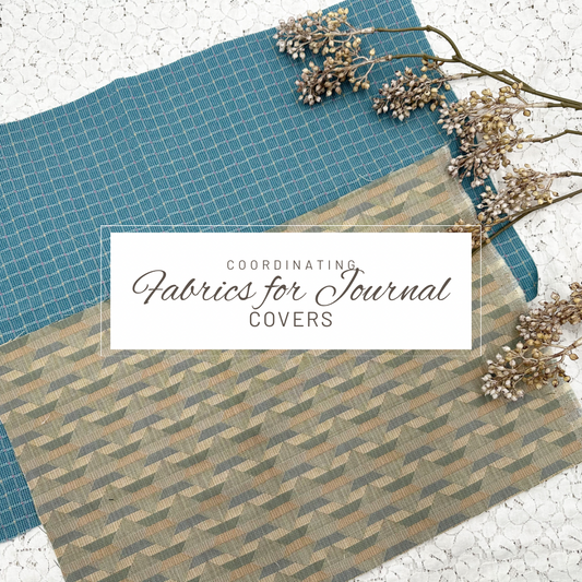 Coordinated Fabric Set of Journal Covers