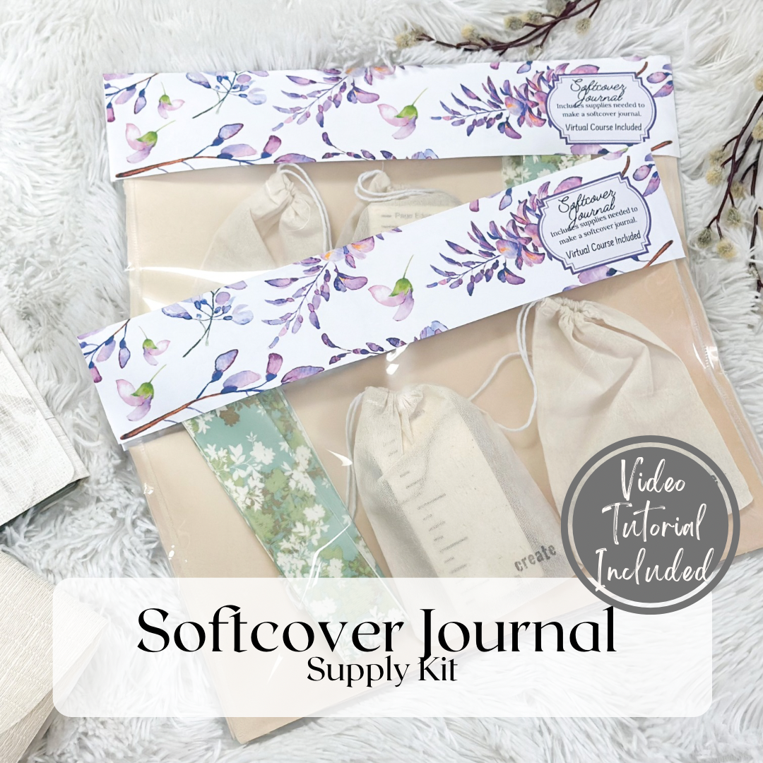 Soft Cover Journal Kit- Includes Step by Step Video