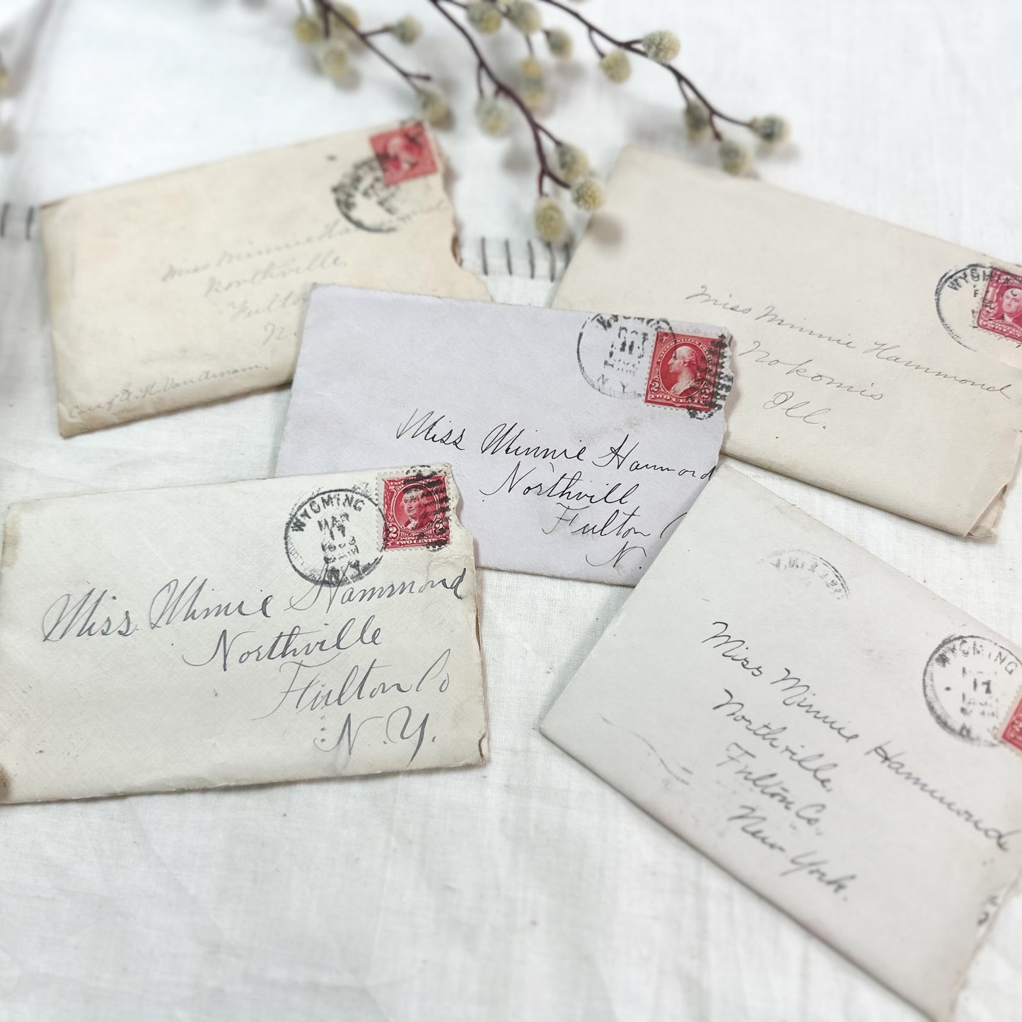 Vintage Letter Set (envelopes and letters)