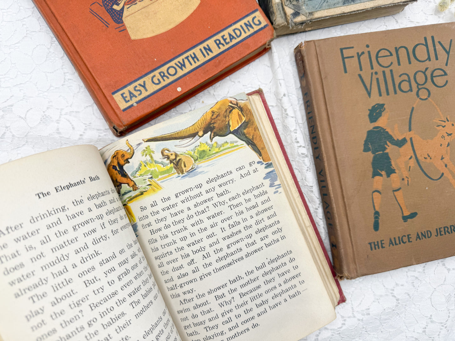 Vintage Children Book Set